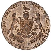 Warwickshire, Birmingham, James Sketchley, Lutwyche’s Masonic Penny, 1795, lutwyche edge, 15.82g/6h (DH Middlesex...