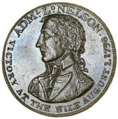 Warwickshire, Birmingham, Workhouse, One Shilling, bust of Lord Nelson left, rev. value, edge grained, 5.56g/12h (DH...