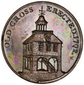 Warwickshire, Birmingham, Kempson’s Buildings, Halfpence (9), Hotel, no stop after kempson, 11.37g/6h (DH 208);...
