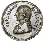 Wiltshire, Salisbury, John and Thomas Sharpe, Halfpence, 1796 (2), sharpes edge, 8.44g/6h (DH 21), edge plain,...