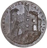 Worcestershire, Dudley, Skidmore’s Clerkenwell series, Penny, from the same obv. die as previous, rev. fictitious...