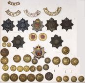 The Hampshire Regiment Insignia. A good selection of mainly post 1881 items including officers’ post 1902 cap...