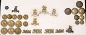 Army Pay Department and Corps of Military Accountants Military Insignia. A carded display including a Victorian...