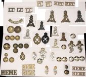 Womens’ Services, Dental Corps, Chaplains’ Department, Army Physical Training Corps, Pioneer Corps Insignia. ...