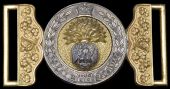 Princess Victoria’s (Royal Irish Fusiliers) Officer’s Waist Belt Clasp 1883 - 1901. A superb example, the gilt...
