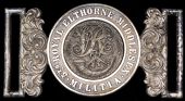 5th Royal Elthorne Light Infantry Middlesex Militia Officer’s Waist Belt Clasp. A very fine 1855 pattern example...