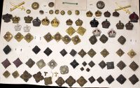 Military Police and Provost Staff Corps, Rank Crowns and Stars, Red Cross Shoulder Titles. The former includes a...