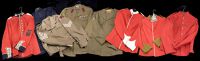 Assorted British Military Uniforms. Comprising a GVR period Grenadier Guardsman’s tunic (some moth damage), a...
