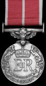 A military B.E.M. awarded to Sergeant J. Swaine, Royal Army Service Corps

British Empire Medal (Military) E.II.R....