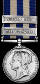 Egypt and Sudan 1882-89, dated reverse, 2 clasps, Tel-El-Kebir, Suakin 1885 (3754 Pte. R. Chapman, 17th Co. C. &...