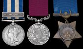 Three: Private J. White, Army Service Corps and Commissariat and Transport Corps

Egypt and Sudan 1882-89, undated...