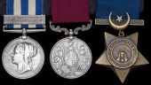 Three: Third Class Staff Sergeant A. Banks, Commissariat and Transport Corps

Egypt and Sudan 1882-89, undated...