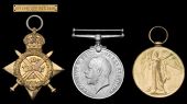 Three: Captain A. H. Gwynne-Vaughan, Army Service Corps

1914 Star, with clasp (2 Lieut., A.S.C.); British War and...
