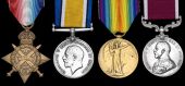Four: Corporal W. Rolling, Royal Army Service Corps

1914 Star (T-19548 Sd. Dvr., A.S.C.); British War and Victory...