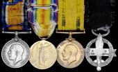 Four: Captain G. M. Kenyon, Royal Army Service Corps

British War and Victory Medals (Capt.); Territorial Force...