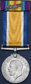 The British War Medal awarded to Lieutenant J. E. A. Vowles, Royal Air Force, late Royal Naval Air Service, who was...