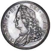 George II (1727-1760), Proof Crown, 1746, edge vicesimo, 30.07g/6h (L & S 7; ESC 126; S 3690). A few tiny surface...
