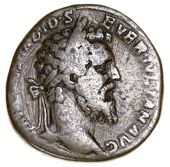 Roman Imperial coins, Didius Julianus (193), Sestertius, laureate head right, rev. RECTOR ORBIS, S–C, Julianus...