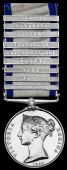 Naval General Service 1793-1840, 9 clasps, 1 June 1794, St. Vincent, Nile, Egypt, Copenhagen 1801, Trafalgar,...