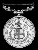 Indian Army Meritorious Service Medal, V.R., H.E.I.C. issue, unnamed, edge bearing a catalogue number in ink,...