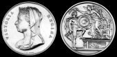 Army Best Shot Medal, V.R., silver, unnamed and unmounted, edge of medal bearing a catalogue number in ink,...