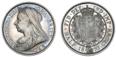 Victoria (1837-1901), 1893 Proof (ESC 727; S 3938). Some hairlining, otherwise good extremely fine, lightly toned...