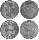 Edward VII (1901-1910), 1902, 1902 Proof (ESC 746-7; S 3980) [2]. Practically as struck 	£150-200