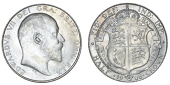 Edward VII (1901-1910), 1908 (ESC 753; S 3980). Slight surface marks, otherwise extremely fine or better, lightly...