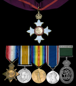 A Great War C.B.E. group of five awarded to Lieutenant-Colonel J. S. Tait, 29th Battalion, Canadian Infantry: as...