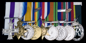 A Great War M.C. group of nine awarded to Colonel L. A. Wilmot, Royal Canadian Ordnance Corps, late 29th Battalion,...