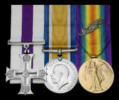 A Great War M.C. group of three awarded to Captain H. Y. Hicking, 46th Battalion, Canadian Infantry, late Canadian...