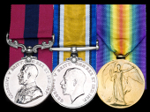 A Great War D.C.M. group of three awarded to Corporal C. L. Cawston, 52nd Battalion, Canadian Infantry, who was...