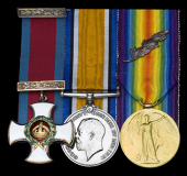 A Great War D.S.O. group of three awarded to Lieutenant-Colonel J. V. P. O’Donahoe, C.O. of 87th Battalion...