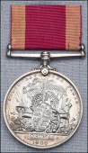 A scarce China Medal 1900 awarded to Nurse L. Mills, Naval Depot, Wei-Hai-Wei

China 1900, no clasp (Miss L....