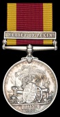 China 1900, 1 clasp, Relief of Pekin (577 Gnr: Harnam Singh. H.K. S’Pore Bn. R.G.A.) good very fine and...