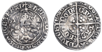 Henry VII (1485-1509), Facing Bust issue, Groat, class II, mm. cinquefoil, trefoil stops, trefoil after devm and...