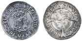 Henry VIII (1509-1547), First coinage, Groat, Tower, mm. castle (with pellet on obv.), 2.82g/1h (N 1762; S 2316)....