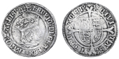 Henry VIII (1509-1547), First coinage, Groat, Tournai, mm. crowned cursive T, civitas tornacen’, 2.72g/10h (N –;...