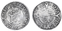 Henry VIII (1509-1547), First coinage, Groat, Tournai, mm. crowned cursive T, civitas tornacen’, 2.72g/10h (N –;...