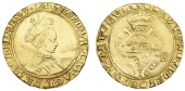 Edward VI (1547-1553), Second period, Half-Sovereign, Southwark, mm. Y, crowned bust, 4.56g/8h (SCBI Schneider 687;...
