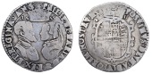 Philip and Mary (1554-1558), Shilling, 1555, English titles and mark of value, reads regina ang, 5.82g/8h (N 1968; S...