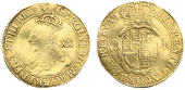 Charles I (1625-1649), Tower mint, Unite, Gp D, class I, mm. harp, 8.86g/11h (SCBI Schneider 145; SCBI Brooker –;...