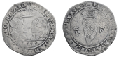 Ireland, Philip and Mary, Shilling, 1555, mm. portcullis on rev. only, reads ang, 8.67g/2h (S 6500; DF 232). Nearly...