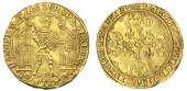 Anglo-Gallic, Edward III (1325-1362), Guyennois d’or, third type, no mint letter, mm. cross potent on rev. only,...