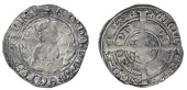 Anglo-Gallic, Edward the Black Prince (1362-1372), Demi-Gros, second issue, Limoges, 2.17g/3h (Elias 178d). Rather...