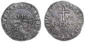 Anglo-Gallic, Henry VI (1422-1453), Grand Blanc aux Écus, Paris, mm. crown, 3.05g/8h (Elias 279). Light score on...