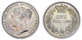 Victoria (1837-1901), 1860 (Davies 881; ESC 1308; S 3904). Tiny mark on cheek, otherwise virtually as struck,...