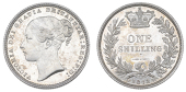 Victoria (1837-1901), 1873, die 47 (Davies 901; ESC 1325; S 3906A). Some surface hairlining, otherwise extremely...