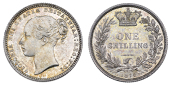 Victoria (1837-1901), 1874, die 38 (Davies 902; ESC 1326; S 3906A). Some surface hairlining, otherwise extremely...