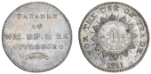 Norfolk, Attleborough, William Muskett, Richard Francis and Robert Kiddle, Shilling, 1811, legend above...